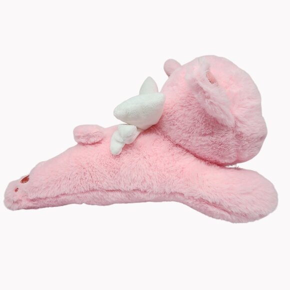 Inquisitor Master Miss Misa 14" Pink Winged Cat White Bow Plush Stuffed Animal T - Picture 2 of 7